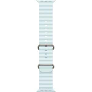 Bratara pentru APPLE Watch 49mm Iceblue Oceanband - Natural Titanium Finish, MXTF3ZM/A