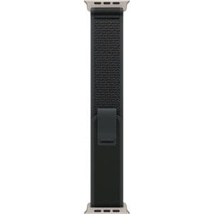 Bratara pentru APPLE Watch 49mm Black Trail Loop - S/M - Natural Titanium Finish, MXTQ3ZM/A