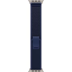 Bratara pentru APPLE Watch 49mm Blue Trail Loop - M/L - Natural Titanium Finish, MXTW3ZM/A