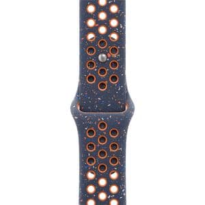 Bratara pentru APPLE Watch 46mm Sport Blue Flame Nike - M/L, MYLC3ZM/A