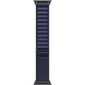 Bratara pentru APPLE Watch 49mm Navy Alpine Loop Large Black Titanium Finish, MYPY3ZM/A