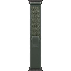 Bratara pentru APPLE Watch 49mm Green Trail Loop - M/L - Black Titanium Finish, MYQ43ZM/A