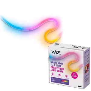 Banda LED WIZ Neon Flex Strip, Wi-Fi, LED RGB, 20W, 3m