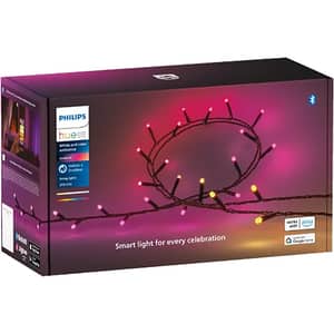 Instalatie brad PHILIPS HUE Festiva, Wi-Fi, LED RGB, 14W, 20m