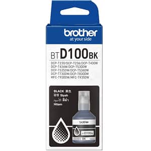 Cerneala originala BROTHER BT-D100BK, Negru