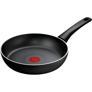 Tigaie TEFAL Force, 24 cm, aluminiu, Thermo-Signal, invelis antiaderent, negru