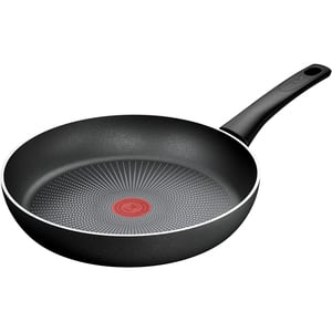 Tigaie TEFAL Force, 28 cm, aluminiu, Thermo-Signal, invelis antiaderent, negru