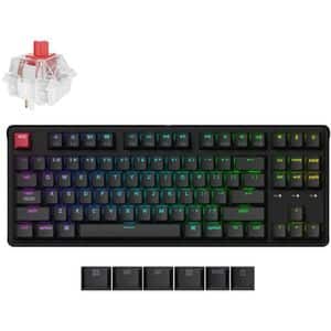 Tastatura Gaming mecanica KEYCHRON C3 Pro Red Switch, USB, Layout US, negru