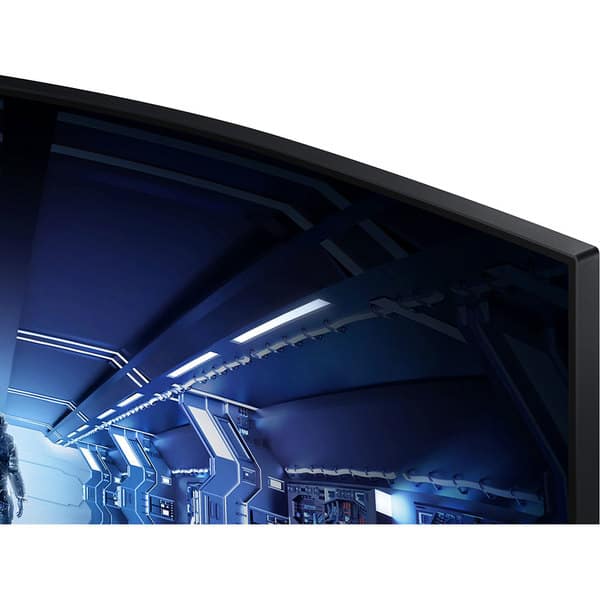 Monitor Gaming curbat LED VA SAMSUNG Odyssey G5 LC27G55TQBUX, 27", WQHD, 144Hz, AMD FreeSync Premium, HDR, negru