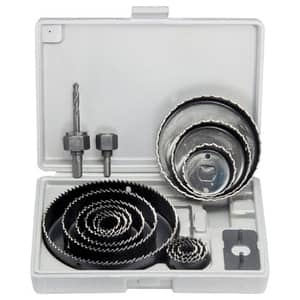 Set carote inelare pentru lemn MTX 704729, 19-127 mm, 16 piese