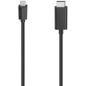 Cablu USB Type C-DisplayPort HAMA 200717, 1.5m, negru