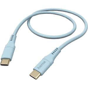 Cablu date HAMA 201575, USB-C - USB-C, 1.5m, albastru deschis