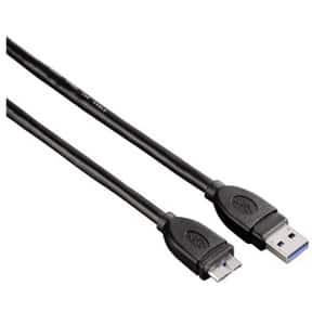 Cablu Micro USB 3.0 HAMA 54507, 1.8m, negru