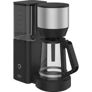 Cafetiera BEKO CFM7353I, 1.3l, 1150W, 10 cesti, negru-argintiu