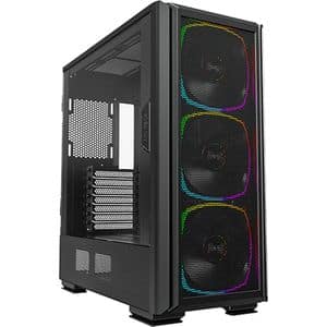 Carcasa PC MONTECH Sky Two GX, USB Type-C, fara sursa, iluminare ARGB, negru