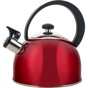 Ceainic BANQUET 48760105 Evora, 2l, inox, rosu