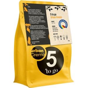 Cafea boabe 5 TO GO Urban Coffee, 200g