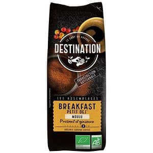 Cafea macinata DESTINATION Breakfast Eco, 250g