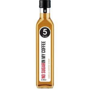 Sirop cafea 5 TO GO Vanilie No Sugar, 0.25l