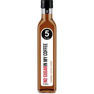 Sirop cafea 5 TO GO Caramel No Sugar, 0.25l