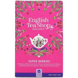 Ceai ENGLISH TEA SHOP Organic Super Berries, 40g, 20 buc