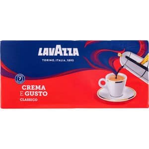 Cafea macinata LAVAZZA Crema e Gusto Classico, 4 x 250g