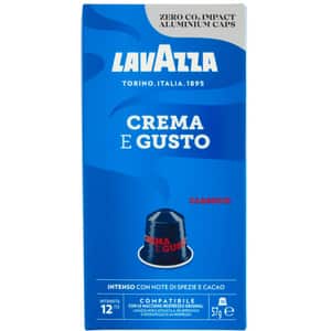 Capsule cafea LAVAZZA Crema e Gusto, compatibile Nespresso, 10 capsule, 57g