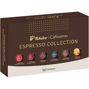 Capsule cafea TCHIBO Espresso Collection, compatibile Cafissimo, 60 capsule, 450g