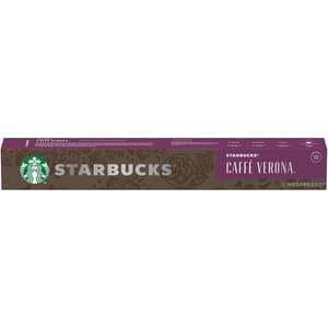 Capsule cafea STARBUCKS Caffe Verona, compatibile Nespresso, 10 capsule, 55g