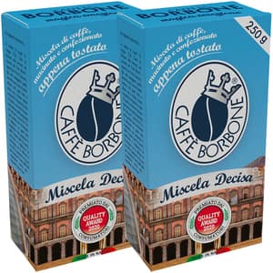 Cafea macinata BORBONE Miscela Decisa, 2 x 250g