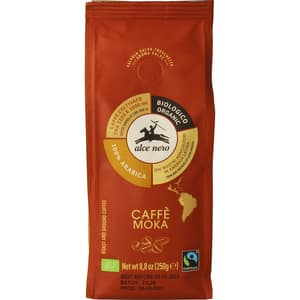 Cafea macinata ALCE NERO Caffe Moka, 250g