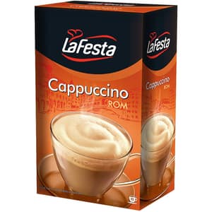 Cafea instant LA FESTA Cappuccino Rom, 8 bucati, 125g