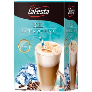 Cafea instant LA FESTA Cappuccino Iced Latte Macchiato, 6 bucati, 176g