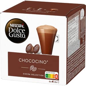 Capsule cafea NESCAFE Chococino, compatibile Dolce Gusto, 8 capsule cafea + 8 capsule lapte, 256g