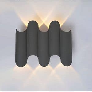 Aplica Led 5W 3000K 226Lm Ip65 Gri