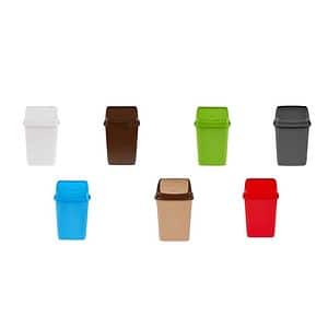 Cos de gunoi PLASTINA Fantasy, plastic, 5 l, diverse culori