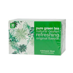 Ceai VINTAGE TEAS Pure Green, 45g, 30 buc