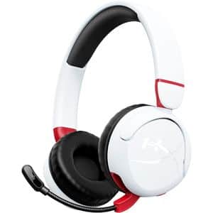 Casti Gaming Wireless HyperX Cloud Mini, multiplatforma, alb