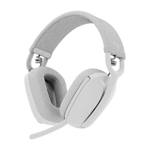 Casti PC LOGITECH Zone Vibe 100, Bluetooth, alb