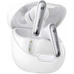 Casti ANKER Soundcore Liberty 4 NC, True Wireless, Bluetooth, In-ear, Microfon, Noise Cancelling, Carcasa incarcare Wireless, alb
