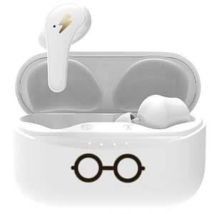 Casti pentru copii OTL Harry Potter Glasses, Bluetooth, In-ear, Microfon, alb