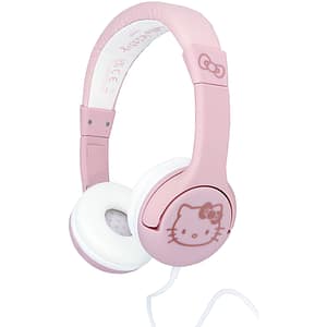 Casti pentru copii OTL Hello Kitty, Cu fir, On-ear, roz