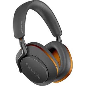 Casti BOWERS & WILKINS PX8 McLaren Edition, Bluetooth, Over-Ear, Microfon, Noise Cancelling, Galvanic Grey & Papaya Orange