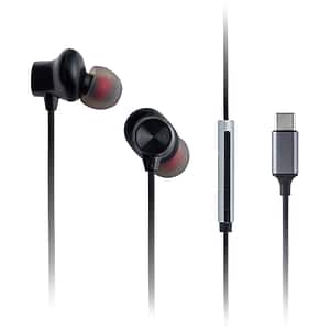 Casti PANASONIC RP-TCM225DEK, Cu Fir, In-Ear, Microfon, negru