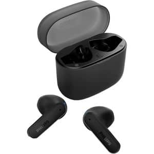 Casti PHILIPS TAT2139BK/00, True Wireless, Bluetooth, In-ear, Microfon, negru
