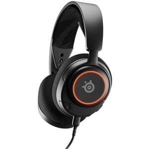 Casti Gaming STEELSERIES Arctis Nova 3, surround, multiplatforma, USB-C, negru