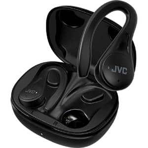 Casti JVC HA-EC25T, True Wireless, Bluetooth, In-Ear, Microfon, negru