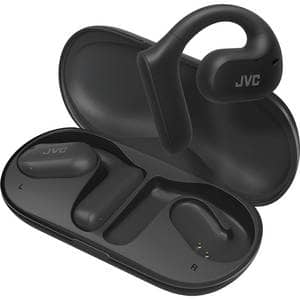 Casti JVC Nearphones HA-NP35T-B-U, True Wireless, Bluetooth, Open-ear, Microfon, negru