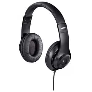 Casti HAMA HK-6104, Cu Fir, Over-Ear, negru