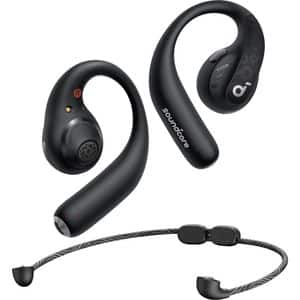 Casti ANKER Soundcore AeroFit Pro A3871G11, True Wireless, Bluetooth, Open-ear, Microfon, negru